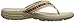 Skechers Women's Unrivaled Prefer Flip Flop,Tan/Amp/Multi Webbing,8 M US