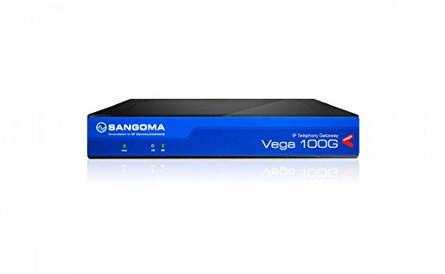 Sangoma VS0164 Vega 100G SIP T.38 FAX E1 T1 2 Giga Eth Rack VoIP Gateway