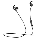Bluetooth Headphones, TaoTronics Sweatproof Wireless Earphones, IPX6 Waterproof Sports Headphones with 8 Hour Playtime, Bluetooth 4.2 & Magnetic Earbuds, Lightweight Bluetooth Headphones for Running