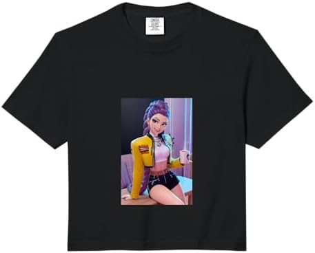 Melanie Martinez Play Date Crop Tank, Purple, Small at Amazon