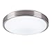 AFSEMOS 10-Inch LED Flush Mount Ceiling Light, 12W 960LM 80W Incandescent (22W Fluorescent) Bulbs Equivalent, Round Flush Mount Lighting, LED Ceiling Light for Kitchen Bathroom Dining Room