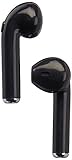 Bluetooth Headphones Elannk black Wireless Bluetooth Earbuds Mini In-Ear Headsets Sports Earphone with 2 Wireless Earbuds for Phones/iPad/iPod Android, Samsung (black1)