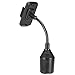 Premium Adjustable Phone Mount Car Cup Holder for iPhone 7 6 6S, PLUS SE, 5S 5C 5 - Samsung Galaxy S7, Edge, S6, Edge+ S5 S4, Note 5 4 3, J3 J5 J7 - LG G5 G4 G3 V10 - HTC 10 - All Smartphones