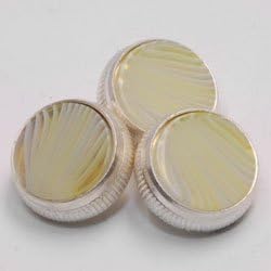 BACH Stradivarius Trumpet Finger Buttons Set of 3 Silver plated with Mojito