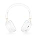 Sound Intone P6 Wireless Headphones with Microphone and Volume Control for Cellphones iPhone Laptop TV (White Gold)