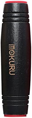 Fun Mokuru Tabletop Toy Rolling Stick Toy Anxiety Release for Office Home.Amazing Desk Toy! Desktop Flip Tumbler Toys Hand-Eye Co-ordination. (Black/White (Beech Wood)) (black)