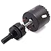 Acekit 2 Inch Hole Saw, 51mm BI-Metal Hole Cutter With 1/2 Inch Hex Shank Arbor Drill Bit For Wood Plywood Laminated PVC Board,Plastic Pipe,Aluminum Alloy And Metal Sheet
