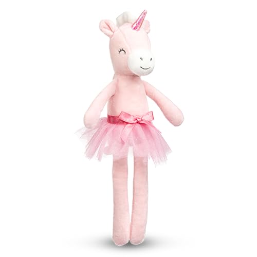 Stephen Joseph, Stuffed Animal Toy 11 inches, Small Super Soft Plush Doll, Toys for Baby, Toddler, Kids, Ulla Unicorn