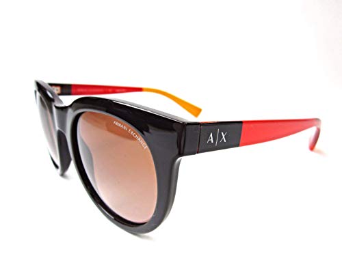 Armani Exchange AX4053S 817513-51 Sunglasses Phantom Brown Frame 51mm w/Brown Gradient Lens
