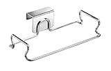 InterDesign Classico Over the Cabinet Plastic Bag Holder for Kitchen - Chrome (Misc.)