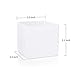 Greenaholics Square White Plant Pot - 5.5 Inch Small Ceramic Flower Planter Indoor Container for Succulents, Cactus and Orchids with No Drainage Hole