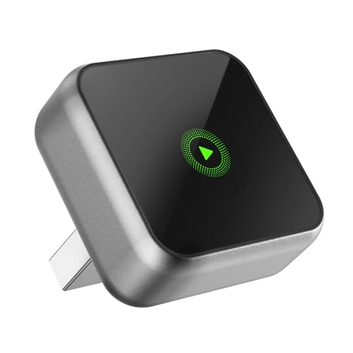 Drahtloser Carplay-Adapter Für Apple Iphone &Amp; Android (2025-2026 Upgrade) – Kompakte Größe, Plug &Amp; Play, Verbinden Sie Sich Mit Einem Schnellen Und Stabilen Wireless Carplay Adapter.