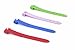 Kribex Reusable Cable Tie Organizer, 4 Inch, 4 Pack, KRI-04PK-0110 - Assorted Colors