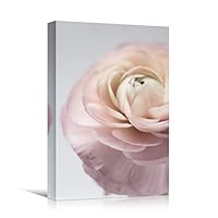 Canvas Wall Art Pink Petal Close Up Bedroom Close Up Colorful Floral Multicolor Petal Photography Romantics - 12x18 inches