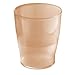 InterDesign Franklin Wastebasket Trash Can, Sand