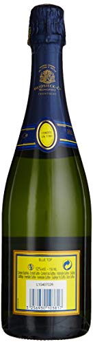 Monopole Heidsieck Blue Top Brut Champagner mit gelber Neoprenkühlmanschette (1 x 0,75 l) – Bild 3
