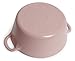 Neoflam Retro 5qt Non-Stick Ceramic Coated Stockpot with Integrated Steam Vent, Silicone Hot Handle Holder Included, Saute Pot, Casserole, Dutch Oven, 5-QT w/Glass Lid, Pink