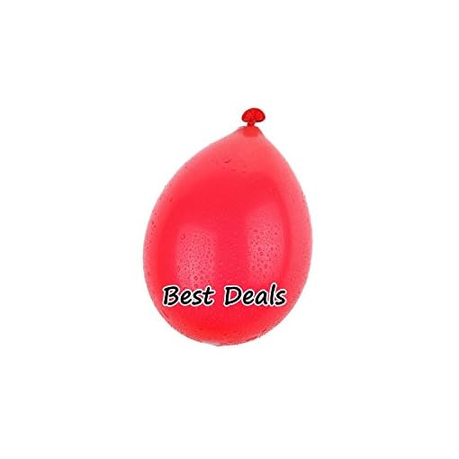 Water Balloons 300 Pack - Red - Image 4
