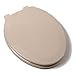 Comfort Seats C1B4E230 Deluxe Molded Wood Toilet Seat, Elongated, Fawn Beige