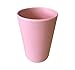 Bamboo Fiber 4-Piece Non-Breakable Dish Set - Dishwasher Safe - Pink Modern Design for All Ages