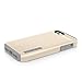 iPhone SE 5S 5 Case, Incipio iPhone SE 5S 5 Case DualPro Shockproof Hard Shell Hybrid Rugged Dual Layer Protective Outer Shell Shock and Impact Absorption Cover - Champagne/Grey