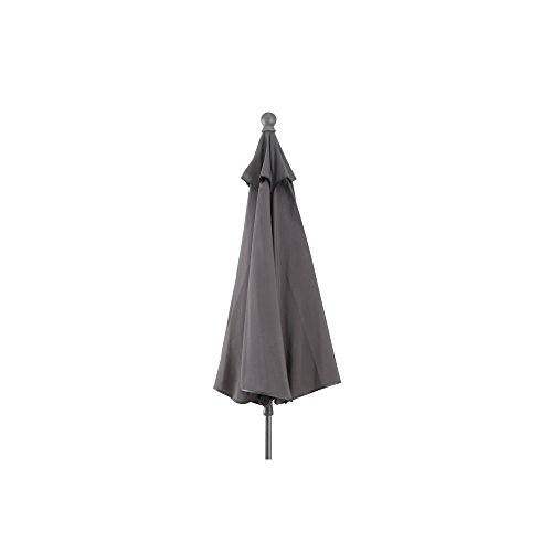 SIENA GARDEN Sonnenschirm TROPICO Ø 200 cm grau – Bild 4