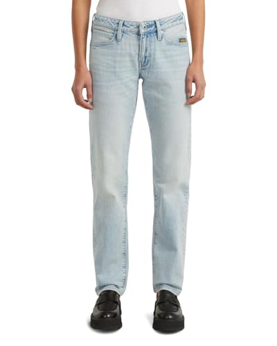 G-Star Women's Lennoxx Slim Straight Wmn, Colour Blue, Size: Waist 27, Inseam 32