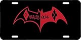 Harley Quinn High Quality Black License Plate For Cars, Trucks, SUV's Etc. MAROON