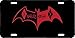 Harley Quinn High Quality Black License Plate For Cars, Trucks, SUV's Etc. MAROON
