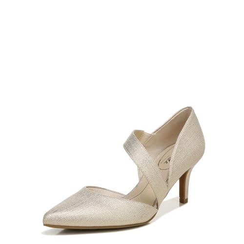 LifeStride Suki Pump, Bomba Mujer, Oro Claro, 38 EU Ancho