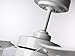 kathy ireland HOME Loft 60 Inch Ceiling Fan | Indoor/Outdoor Fixture with 3 Weather Resistant Blades | Modern Industrial Design with 4-Speed Motor and Wall Control, Appliance White
