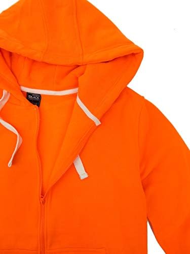 plus size orange hoodie