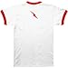 Flash Gordon Logo Red Ringer White T-Shirt Tee