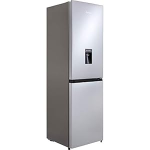 Fridgemaster-MC55251MDS-5050-Frost-Free-Fridge-Freezer-Silver-A-Rated Fridgemaster 251 Litre 50/50 Freestanding Fridge Freezer - Silver
