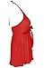 COSWE Women's Halter Sexy Lingerie Babydoll with G-string