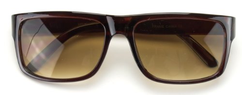 Flat Top Square Gradient Frame Womens Mens Super Oversized Unisex Fashion Sunglasses