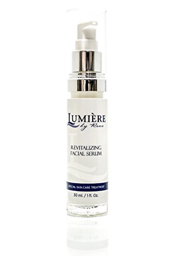 Lumière by René ® Revitalizing Facial Serum - Skin Brightening Cream, Age Spots, Anti-Aging Facial Moisturizer; Natural ingredients: Vitamin B3, Kojic Acid Ester & Hyaluronic Acid