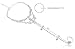 Bienvenu 2Pcs Barefoot Sandals Sparkling Crystal Clear Rhinestone Elegant Design