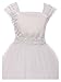 BNY Corner Flower Girl Cap Sleeved Beaded White Dress First Holy Communion Size 2-16 (8, White)