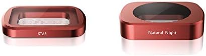 Homehod Camera Effect Lens Filters Star Filter Natural Night Filter Compatible with DJI Osmo Pocket Gimbal Camera for Night Scenes and Astrophotography
