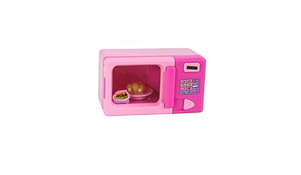 Mini Simulación Niños Microondas Juguete Cocina Microondas Juego ...