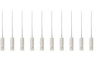 Primo Dental Products BB3XFW Barbed Broaches, Fine White (Pack of 10)