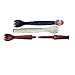 KA-BAR 9909USA, All-American Spork & Knife, Package of 3