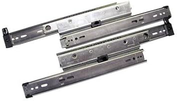 Kv Anochrome Drawer Slide Full Extension With Overtravel Bulk Pack