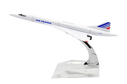 TANG DYNASTY(TM) 1:400 16cm Concorde Air France Metal Airplane Model Plane Toy Plane Model