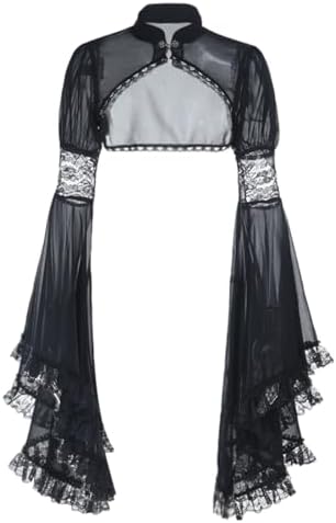 Amazon.com: Dark Green Lace Shrug Bolero Jacket (OneSize