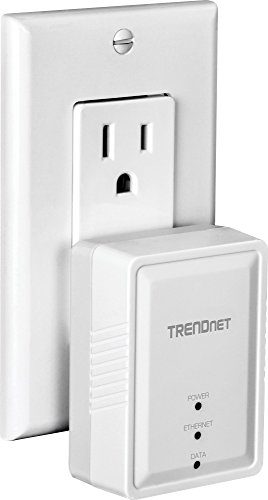 TRENDnet Powerline 500 AV Mini Network Starter Kit, Includes 2 x TPL-406E Adapters, TPL-406E2K