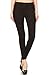 Women's Cotton Blend Stretch Skinny Pull On Pants Jeggings Black Size M