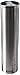 San Jamar Large Pull-Type Cup Dispenser 6-12 Oz. Flat Bottom Cups, 4.5 - 7 Oz Cone Cups with Flip Cap for Restaurants, Home, and Office, Stainless Steel, 16 Inches, Silver