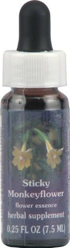 Flower Essence FES Quintessentials Sticky Monkeyflower Supplement Dropper - 0.25 fl oz